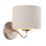 Quay Design Miles Wall Light Brushed Nickel