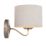 Quay Design Miles Wall Light Brushed Nickel