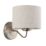 Quay Design Miles Wall Light Brushed Nickel