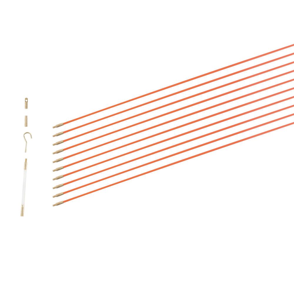 Magnusson Flexible Cable Rod Set 10m 14 Pieces Screwfix