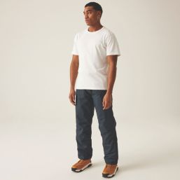 Regatta Wetherby  Waterproof & Breathable  Overtrousers  Navy Large 37" W 32" L