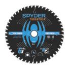 Spyder Tarantula Wood/Chipboard/MDF Fine Circular Saw Blade (20A) 165mm x 20mm 40T