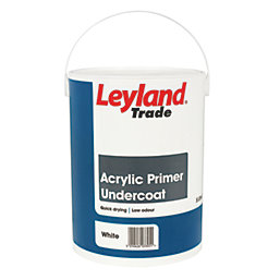 Leyland Trade  Acrylic Primer Undercoat White 5Ltr