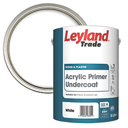 Leyland Trade  Acrylic Primer Undercoat White 5Ltr