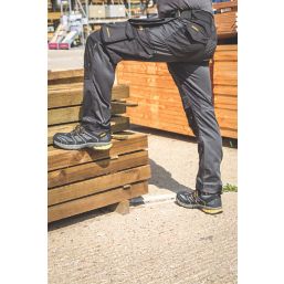 DeWalt Richmond Holster Work Trousers Charcoal Grey 40 W 31 L - Screwfix