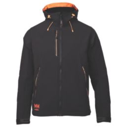 Helly Hansen Chelsea Evolution Hooded  Softshell Jacket Black 3X Large 52" Chest
