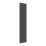Reina 1800mm x 380mm 3382BTU Anthracite Vertical 2 Column Radiator