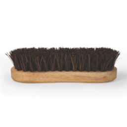 Hillbrush Stiff Hand Scrub Brush Natural Wood Finish 24 Pack