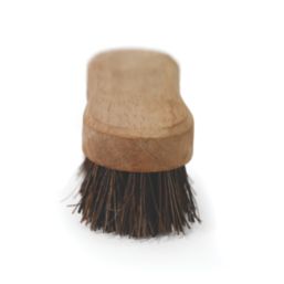 Hillbrush Stiff Hand Scrub Brush Natural Wood Finish 24 Pack