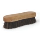 Hillbrush Stiff Hand Scrub Brush Natural Wood Finish 24 Pack