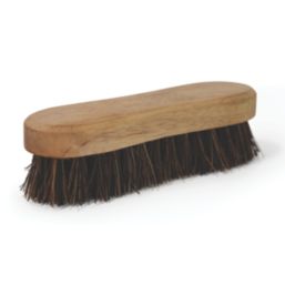 Hillbrush Stiff Hand Scrub Brush Natural Wood Finish 24 Pack