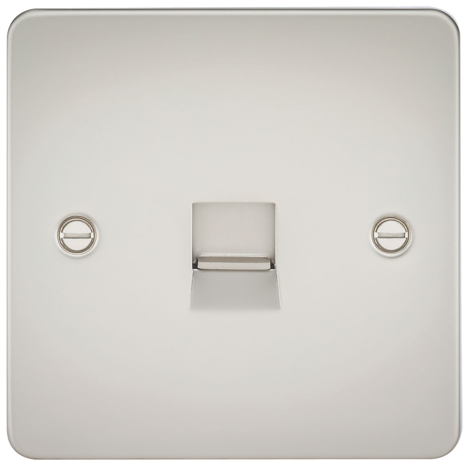 Knightsbridge 1-Gang Master Telephone Socket Pearl (302TY)