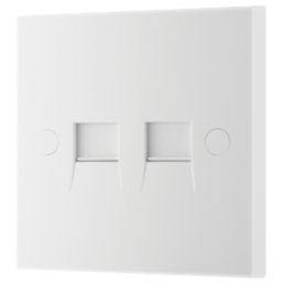 British General 900 Series 2-Gang Master White with White Inserts