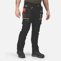 Regatta Infiltrate Stretch Trousers Black 44" W 31" L