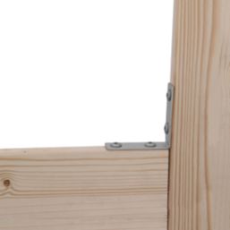 Magnodur Chair Brackets Silver 40mm x 40mm x 15mm 10 Pack