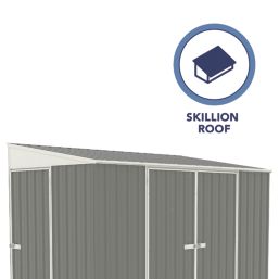 Mercia Absco 10' x 5' (Nominal) Pent Metal Bike Store Woodland Grey