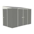 Mercia Absco 10' x 5' (Nominal) Pent Metal Bike Store Woodland Grey