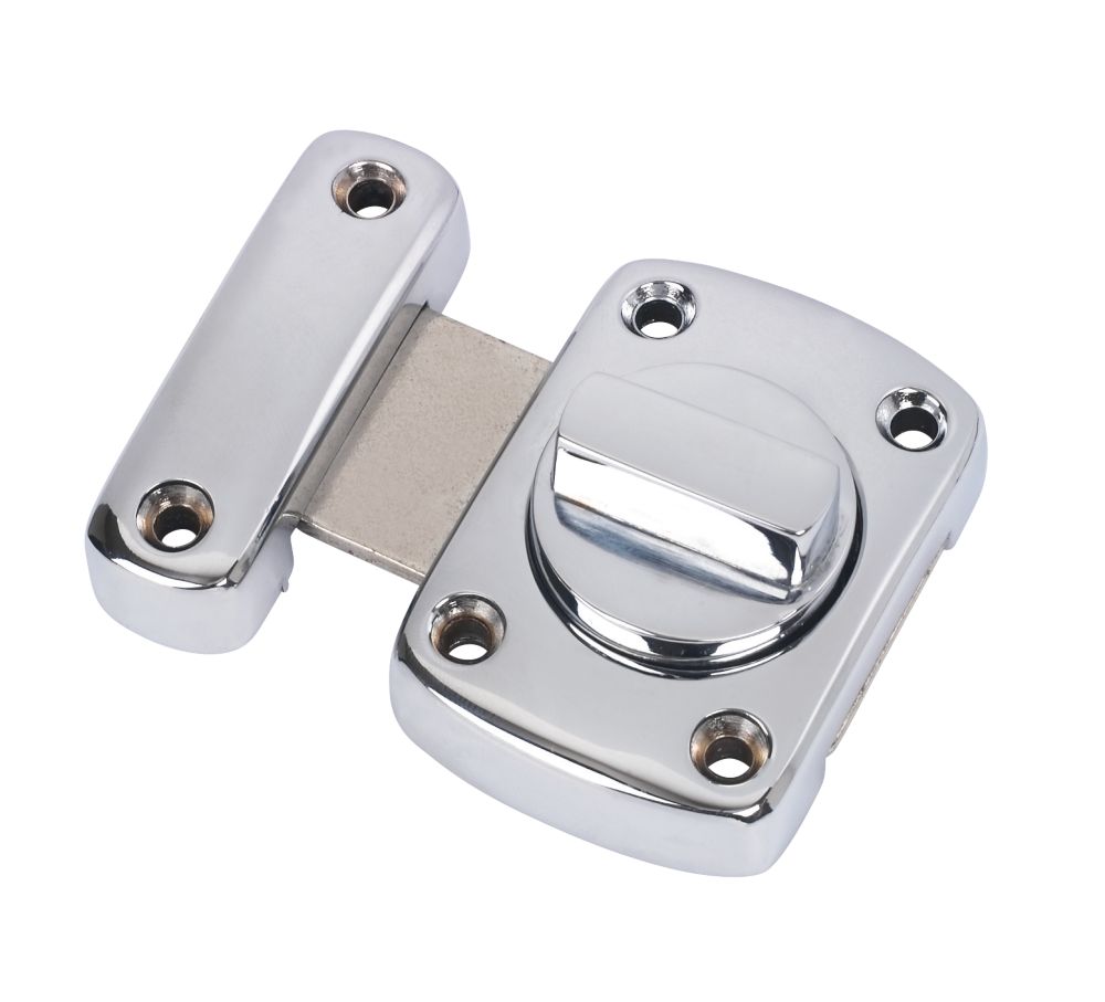 Standard Thumbturn Set Polished Chrome 40mm Screwfix