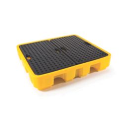 Lubetech Prestige 4-Drum Spill Pallet 4 x 205Ltr Drums