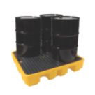 Lubetech Prestige 4-Drum Spill Pallet 4 x 205Ltr Drums