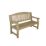 Forest Harvington Garden Bench Mixed Softwood 5' x 3'