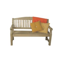 Forest Harvington Garden Bench Mixed Softwood 5' x 3'