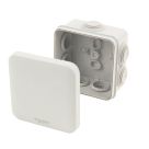 Schneider Electric 7-Entry Rectangular Junction Box with Knockouts 97mm x 53mm x 97mm