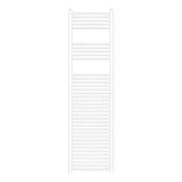 Flomasta 1800mm x 500mm 2496BTU White Curved  Towel Radiator