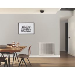 Acova Vuelta 2000W 3-Column Electric Radiator 623mm x 1284mm White 6824BTU