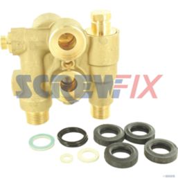 Baxi 7212007 BRASS RETURN ASSEMBLY NO RESTRICT