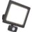 Luceco Essence Outdoor LED Floodlight with Ball Joint With PIR Sensor Black 50W 5250lm