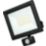 Luceco Essence Outdoor LED Floodlight with Ball Joint With PIR Sensor Black 50W 5250lm