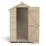 Forest  4' x 3' (Nominal) Apex Overlap Timber Shed with Base