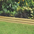 Forest Slatted Border Edging Smooth-Planed 1.2m 4 Pack