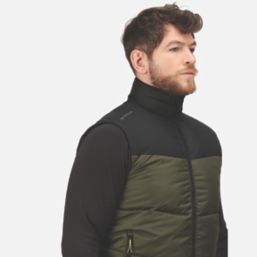 Regatta Tactical Regime Bodywarmer Dark Khaki/Black 2X Large 47" Chest