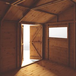 Mercia Modular 17' 6" x 10' (Nominal) Reverse Apex Shiplap T&G Timber Workshop