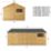 Mercia Modular 17' 6" x 10' (Nominal) Reverse Apex Shiplap T&G Timber Workshop