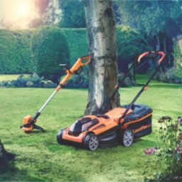 LawnMaster MFGT Combo 24V 2 x 4.0Ah Lithium MX Brushless Cordless Lawn Mower & 3-in-1 Grass Trimmer