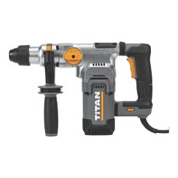 Titan TTB1341SDS 5.12kg  Electric SDS Plus Hammer Drill With 22-Piece Accessory Set 230-240V