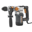 Titan TTB1341SDS 5.12kg  Electric SDS Plus Hammer Drill With 22-Piece Accessory Set 230-240V