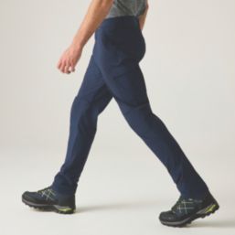 Regatta Anti Insect Travel Light Cargo Trousers Navy 34" W 31" L