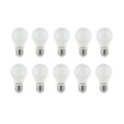 Sylvania Toledo B22 GLS LED Light Bulb Frosted 806lm 7W 10 Pack