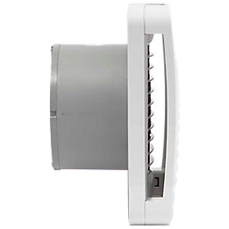 Xpelair XR100T 100mm (4") Axial Bathroom Extractor Fan with Timer White 220-240V