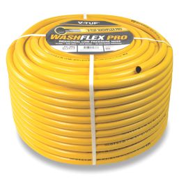 V-Tuf Washflex Pressure Washer Hose Yellow 3/4" x 100m