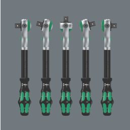 Wera 8000 C Zyklop 1/2" Drive 5-in-1 Speed Ratchet 277mm