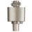 Knightsbridge 1-Circuit Pendant Adaptor Satin Nickel