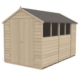 Forest  6' x 10' (Nominal) Apex Overlap Timber Shed