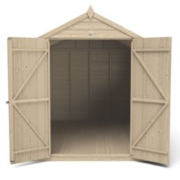 Forest  6' x 10' (Nominal) Apex Overlap Timber Shed