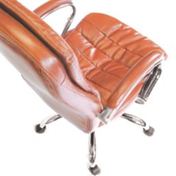 Nautilus Designs Santiago High Back Executive Chair Tan