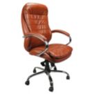 Nautilus Designs Santiago High Back Executive Chair Tan
